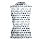 Total Tee Destruction Women Sleeveless Polo Shirt - Front