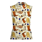 Texas Cowboy Boots Hat Rope Lasso