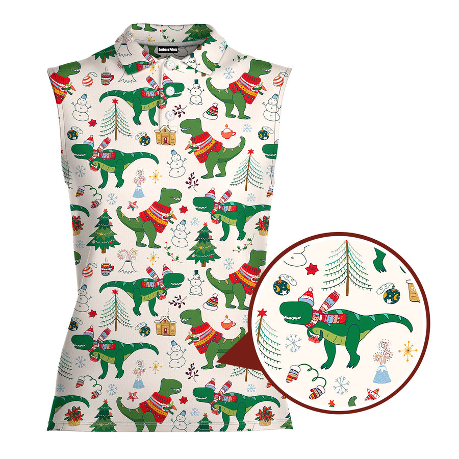 Front preview of Dinosaur Rex Christmas In July with your name