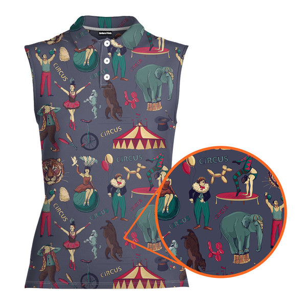 【BEANPOLE GOLF】Women's Circus Variation T-shirt Ladies Golf Shirt - Cocktail Collection, Women's Golf Top