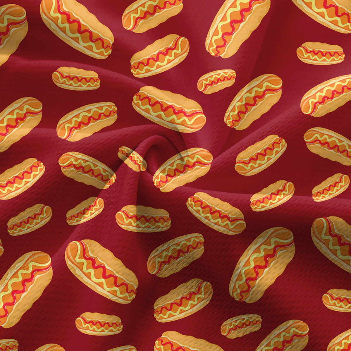 Love Hot Dog Red National Hot Dog Day - Ladies Sleeveless Golf Polo Shirt