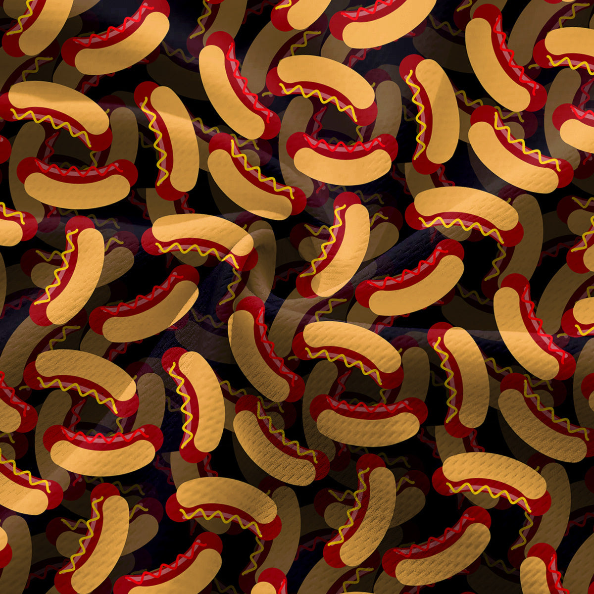 Hot Dogs Fast Food Lover National Hot Dog Day-Women Sleeveless Polo Shirt-Gerbera Prints