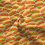 Hot Dogs Lover National Hot Dog Day-Women Sleeveless Polo Shirt-Gerbera Prints