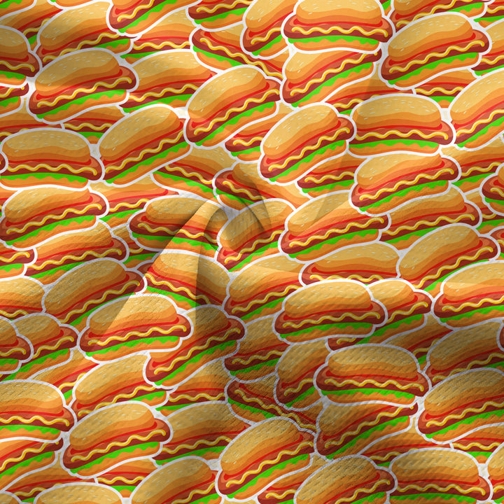 Hot Dogs Lover National Hot Dog Day - Ladies Sleeveless Golf Polo Shirt