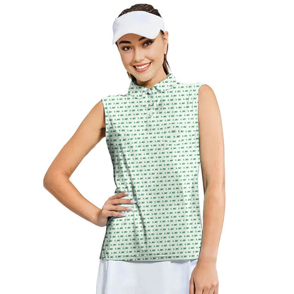 Fore! - Ladies Sleeveless Golf Polo