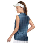 I Never Pull Out!-Women Sleeveless Polo Shirt-Gerbera Prints