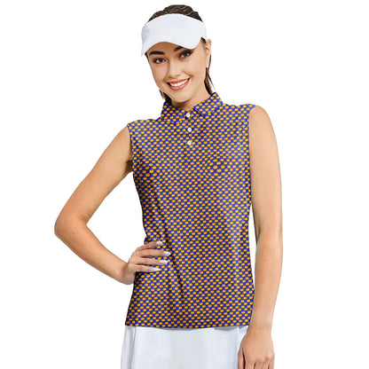 Drives for Dogs  - Ladies Sleeveless Golf Polo
