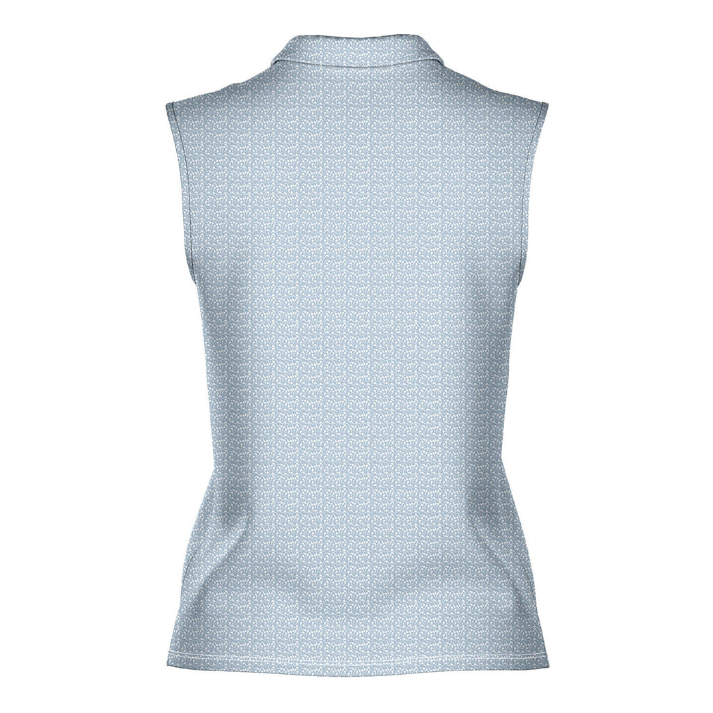 Late Night Swimmers-Women Sleeveless Polo Shirt-Gerbera Prints