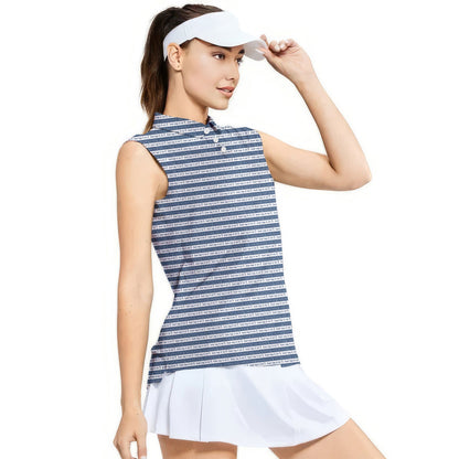 Just Tap It In! - Ladies Sleeveless Golf Polo