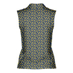 Big Ducks Energy-Women Sleeveless Polo Shirt-Gerbera Prints