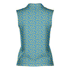 Big Ducks Energy-Women Sleeveless Polo Shirt-Gerbera Prints