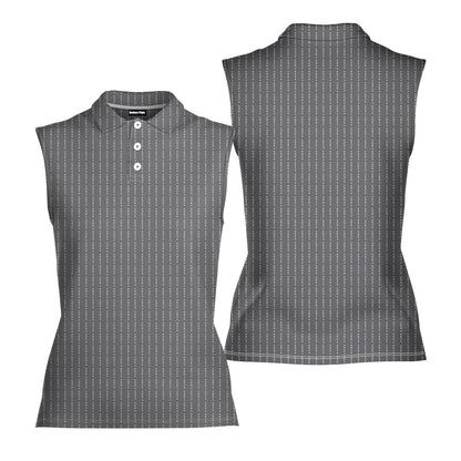 The F#@K - Ladies Sleeveless Golf Polo Shirt