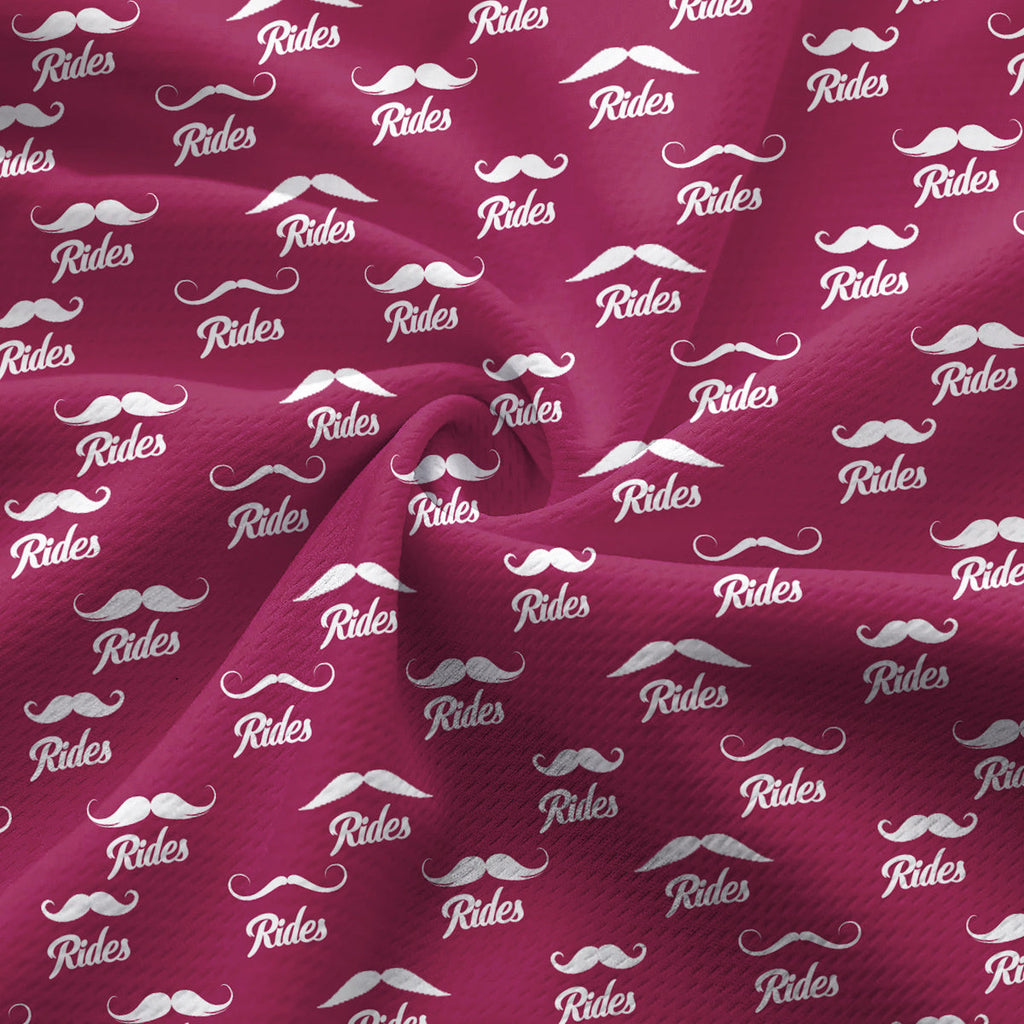 Mustache Rides Performance-Women Sleeveless Polo Shirt-Gerbera Prints
