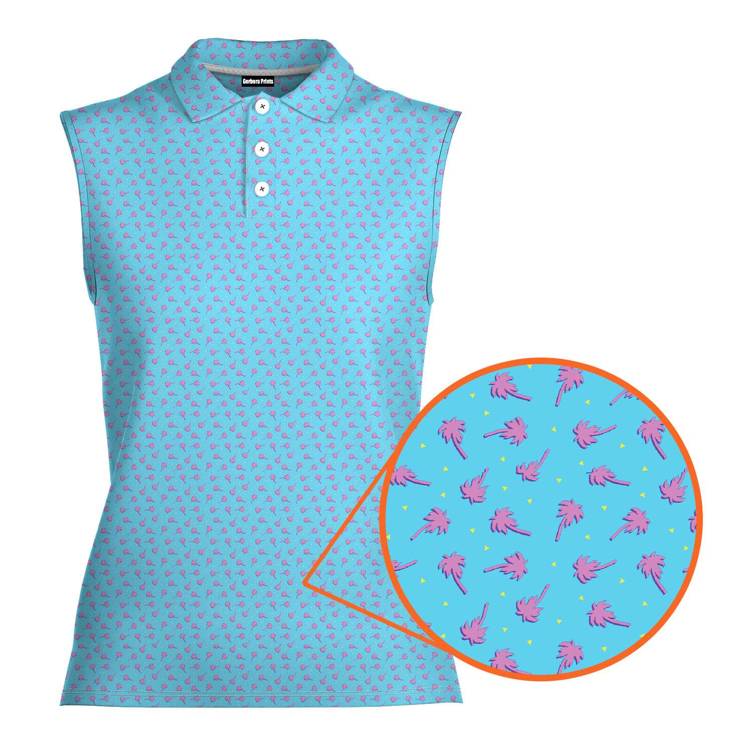 Breezy Swing - Ladies Sleeveless Golf Polo
