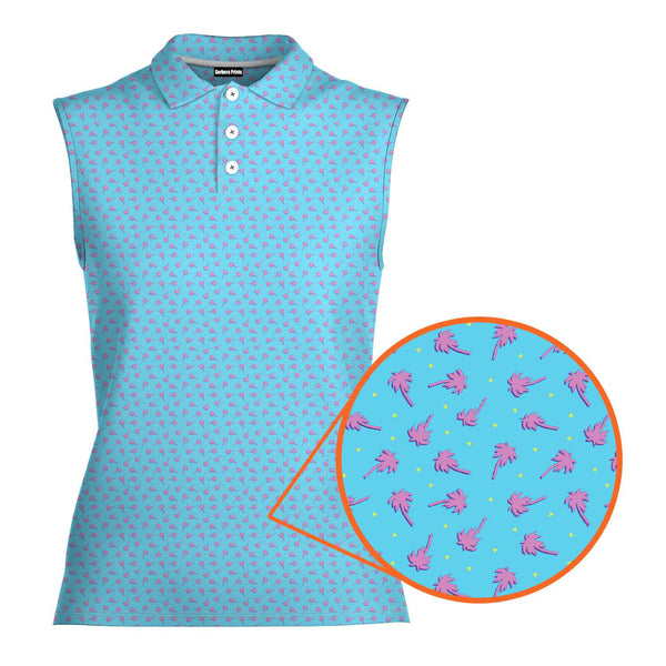 Breezy Swing - Ladies Sleeveless Golf Polo