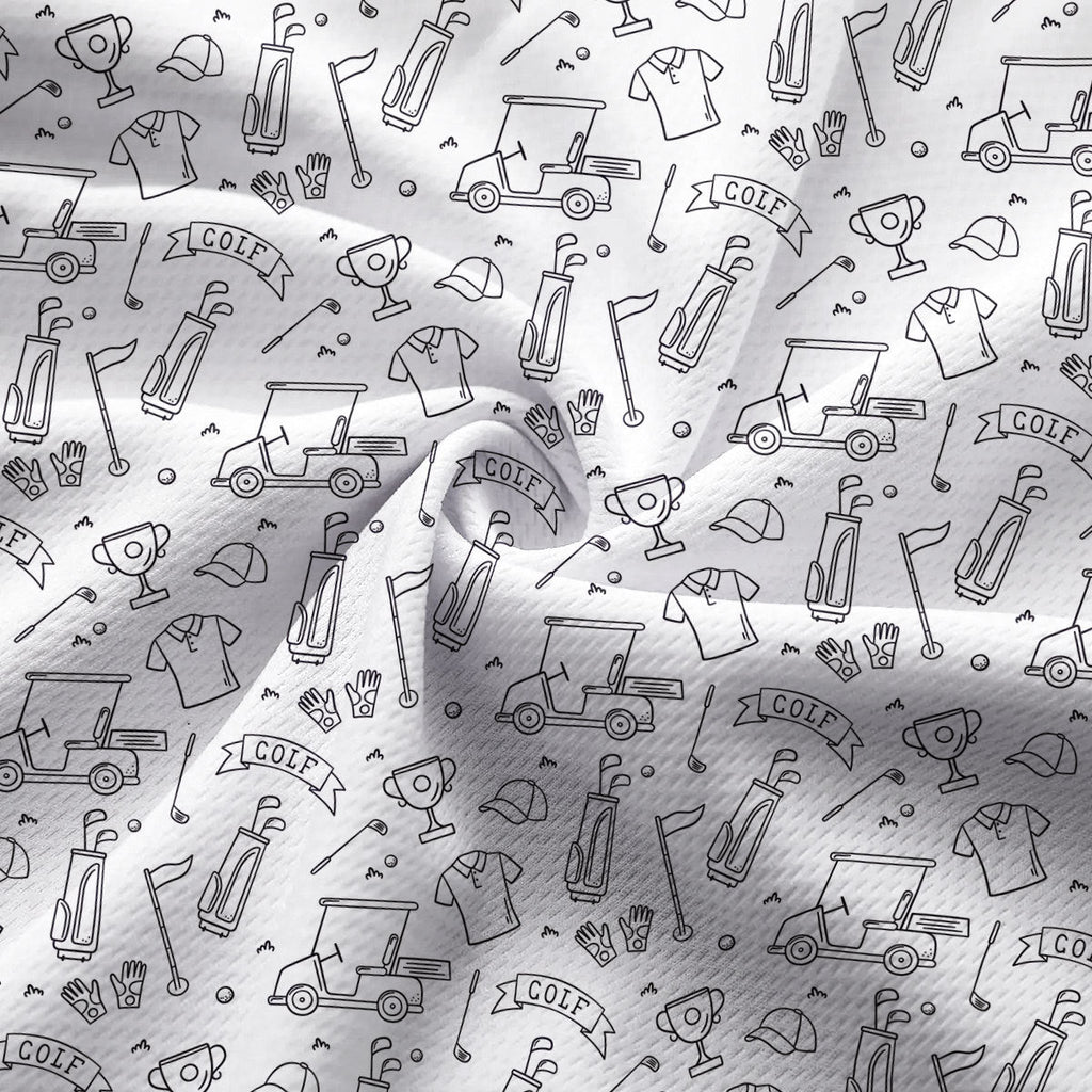 Doodle Golf-Women Sleeveless Polo Shirt-Gerbera Prints