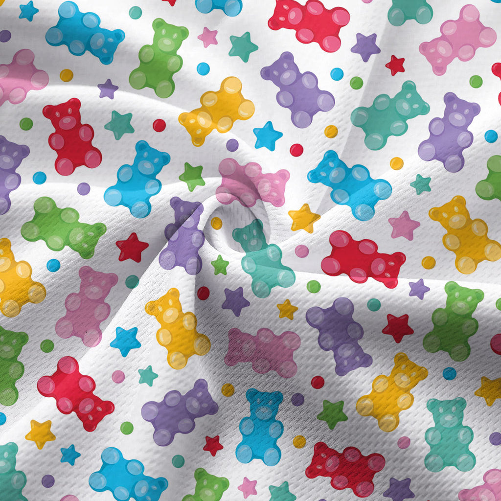Gummy Bears-Women Sleeveless Polo Shirt-Gerbera Prints