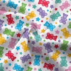 Gummy Bears-Women Sleeveless Polo Shirt-Gerbera Prints