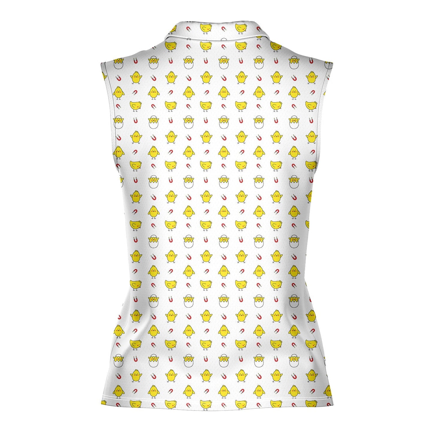 Chick Magnet - Ladies Sleeveless Golf Polo Shirt
