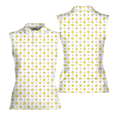 Chick Magnet - Ladies Sleeveless Golf Polo Shirt