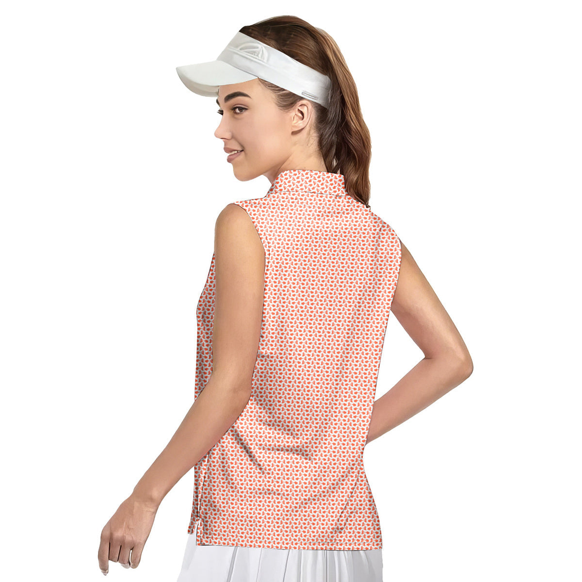 Hole in 1 - Ladies Sleeveless Golf Polo Shirt