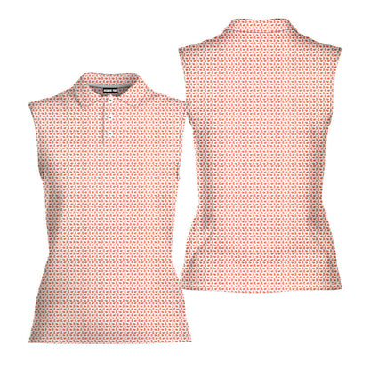 Hole in 1 - Ladies Sleeveless Golf Polo Shirt