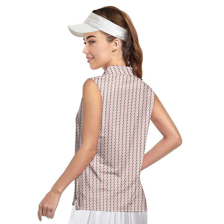 Hole in 1 - Ladies Sleeveless Golf Polo Shirt
