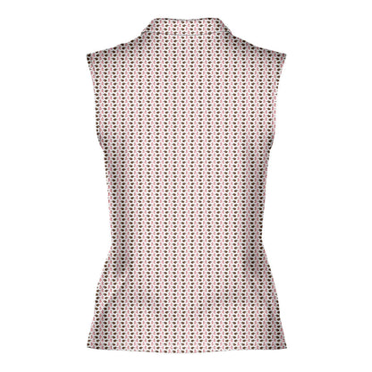 Hole in 1 - Ladies Sleeveless Golf Polo Shirt