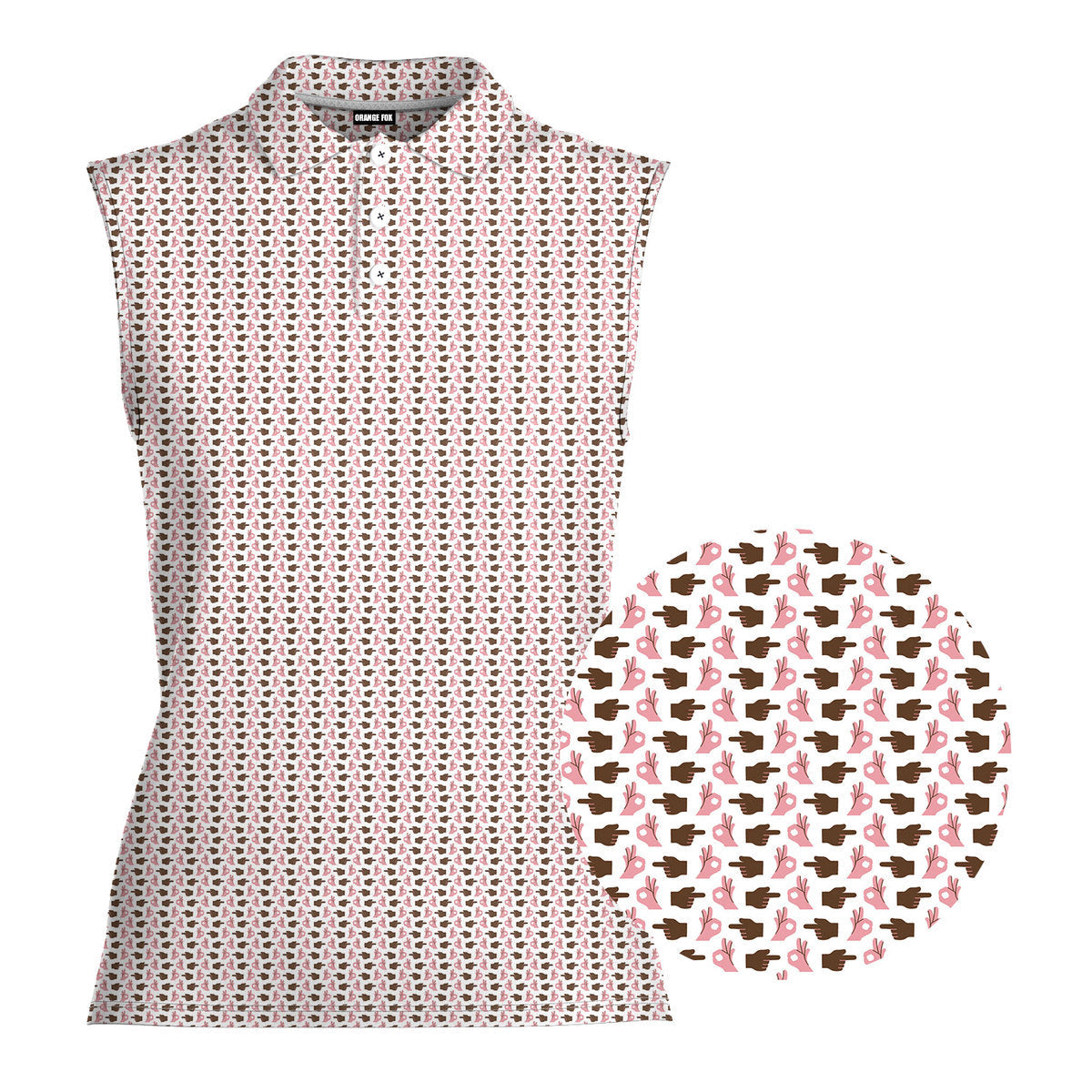Hole in 1 - Ladies Sleeveless Golf Polo Shirt