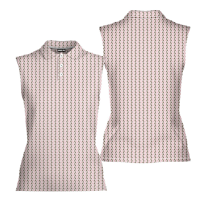 Hole in 1 - Ladies Sleeveless Golf Polo Shirt