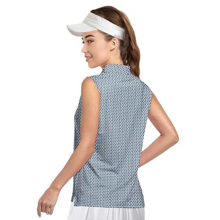 Hole in 1 - Ladies Sleeveless Golf Polo Shirt