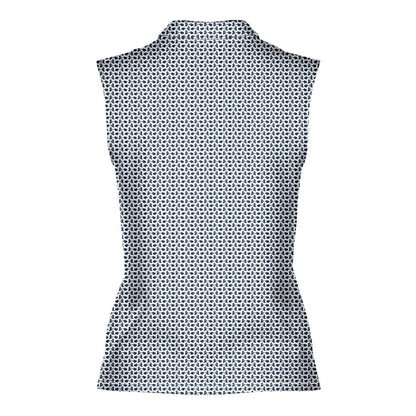 Hole in 1 - Ladies Sleeveless Golf Polo Shirt