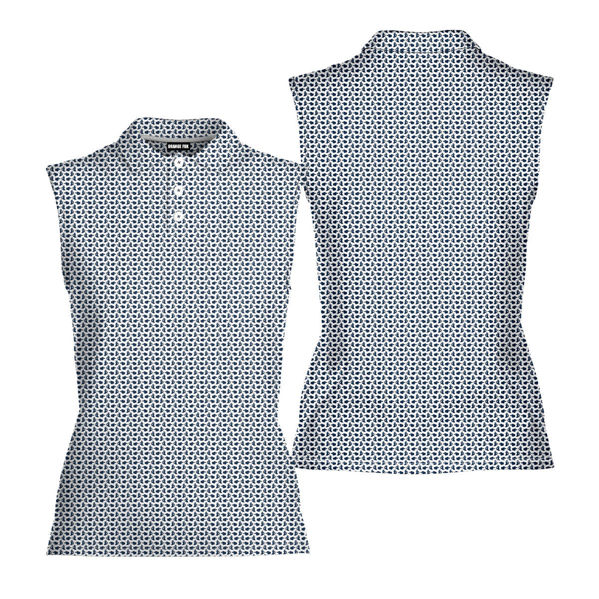 Hole in 1 - Ladies Sleeveless Golf Polo Shirt
