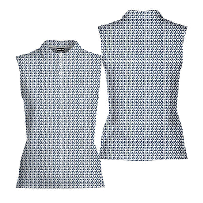 Hole in 1 - Ladies Sleeveless Golf Polo Shirt