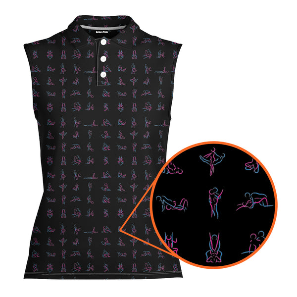 Kama Sutra - Ladies Sleeveless Golf Polo Shirt