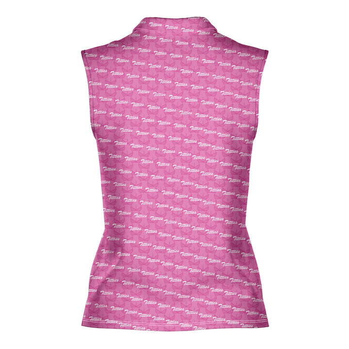 Bumper McGee - Ladies Sleeveless Golf Polo Shirt