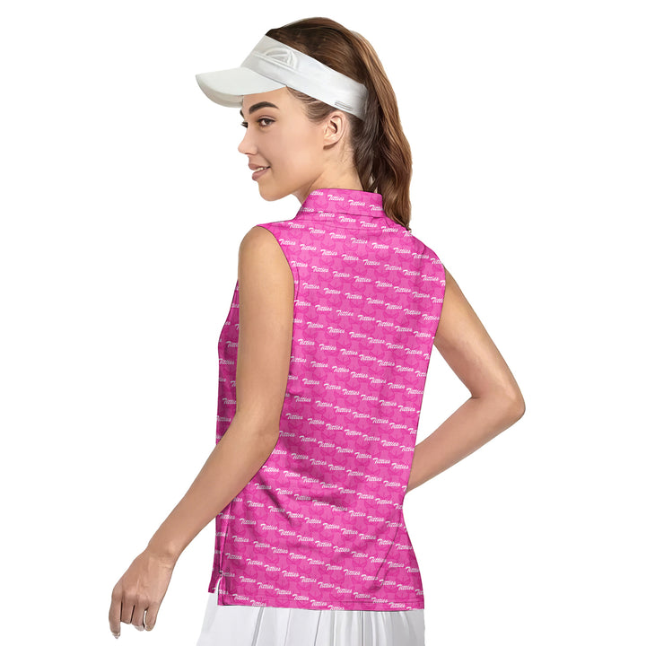 Bumper McGee - Ladies Sleeveless Golf Polo Shirt