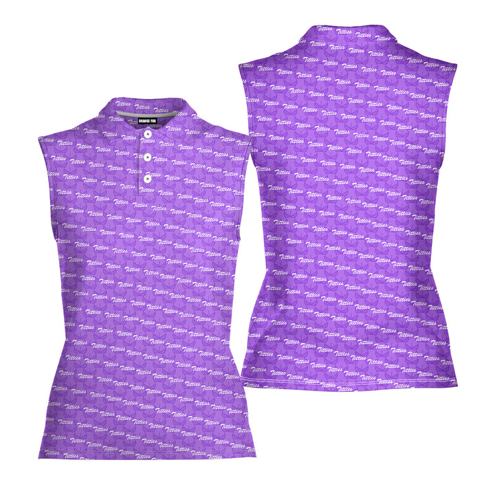 Bumper McGee - Ladies Sleeveless Golf Polo Shirt