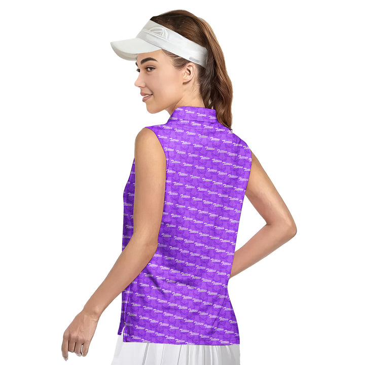 Bumper McGee - Ladies Sleeveless Golf Polo Shirt