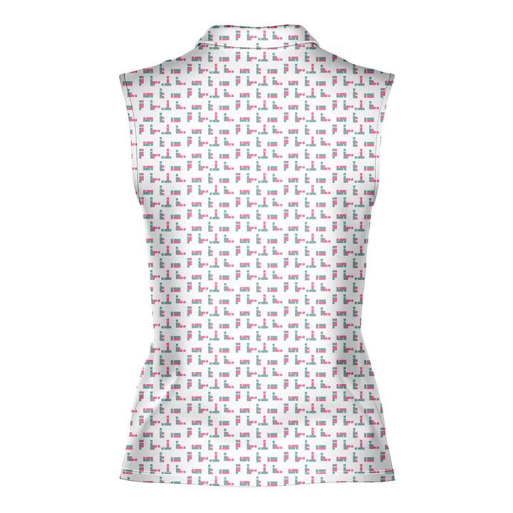 Puzzle Lovers - Ladies Sleeveless Golf Polo Shirt