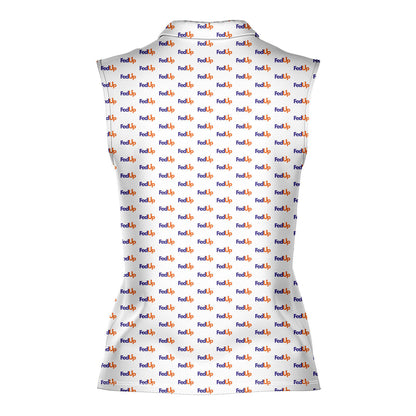 Fedup - Ladies Sleeveless Golf Polo Shirt