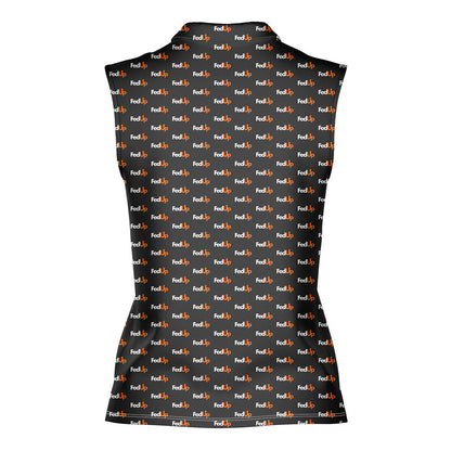 Fedup - Ladies Sleeveless Golf Polo Shirt
