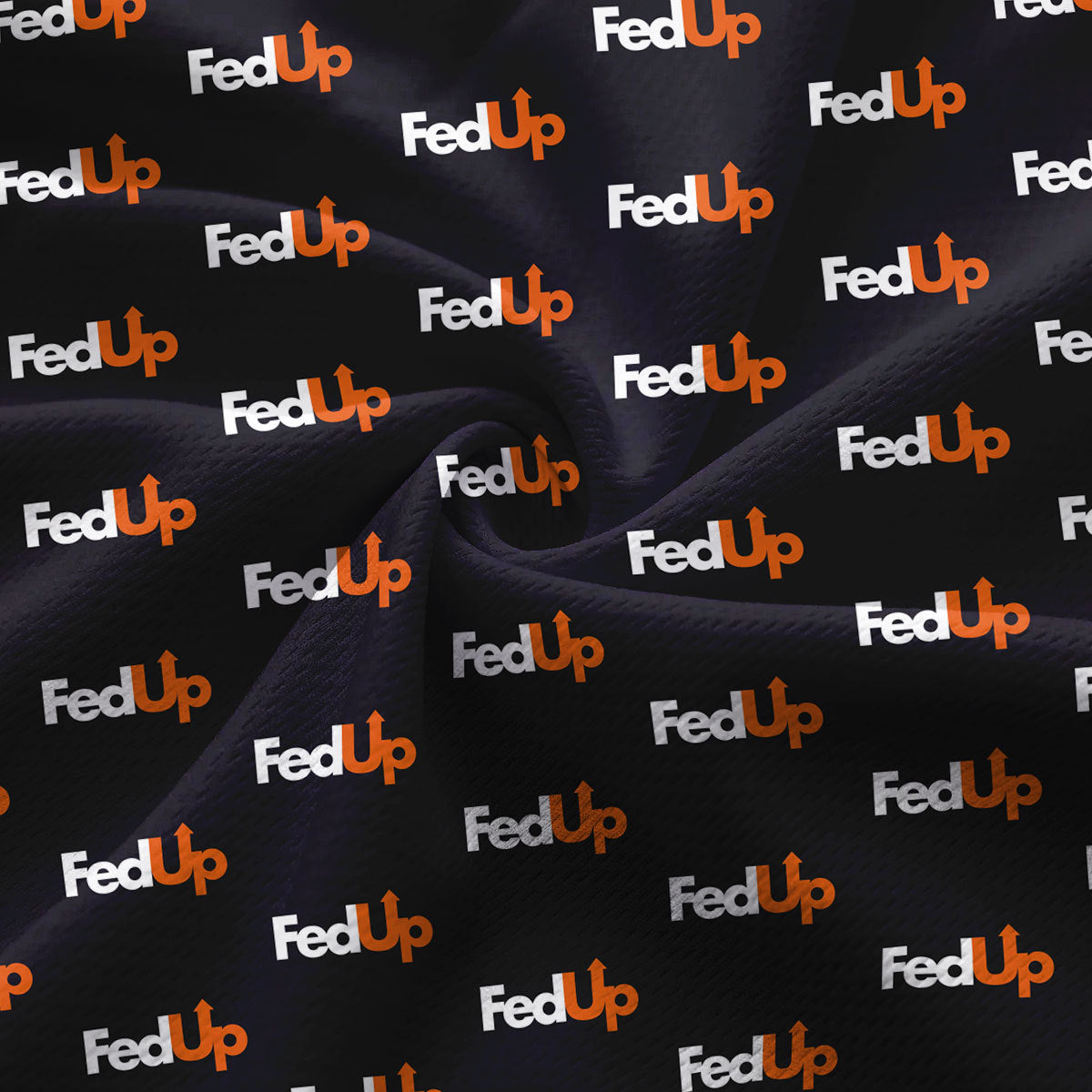 Fedup-Women Sleeveless Polo Shirt-Gerbera Prints