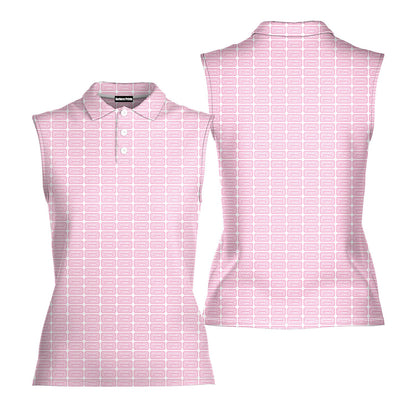 Pound Town - Ladies Sleeveless Golf Polo Shirt