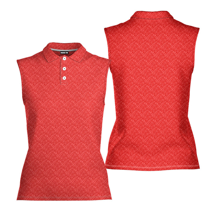 Going Low - Ladies Sleeveless Golf Polo Shirt