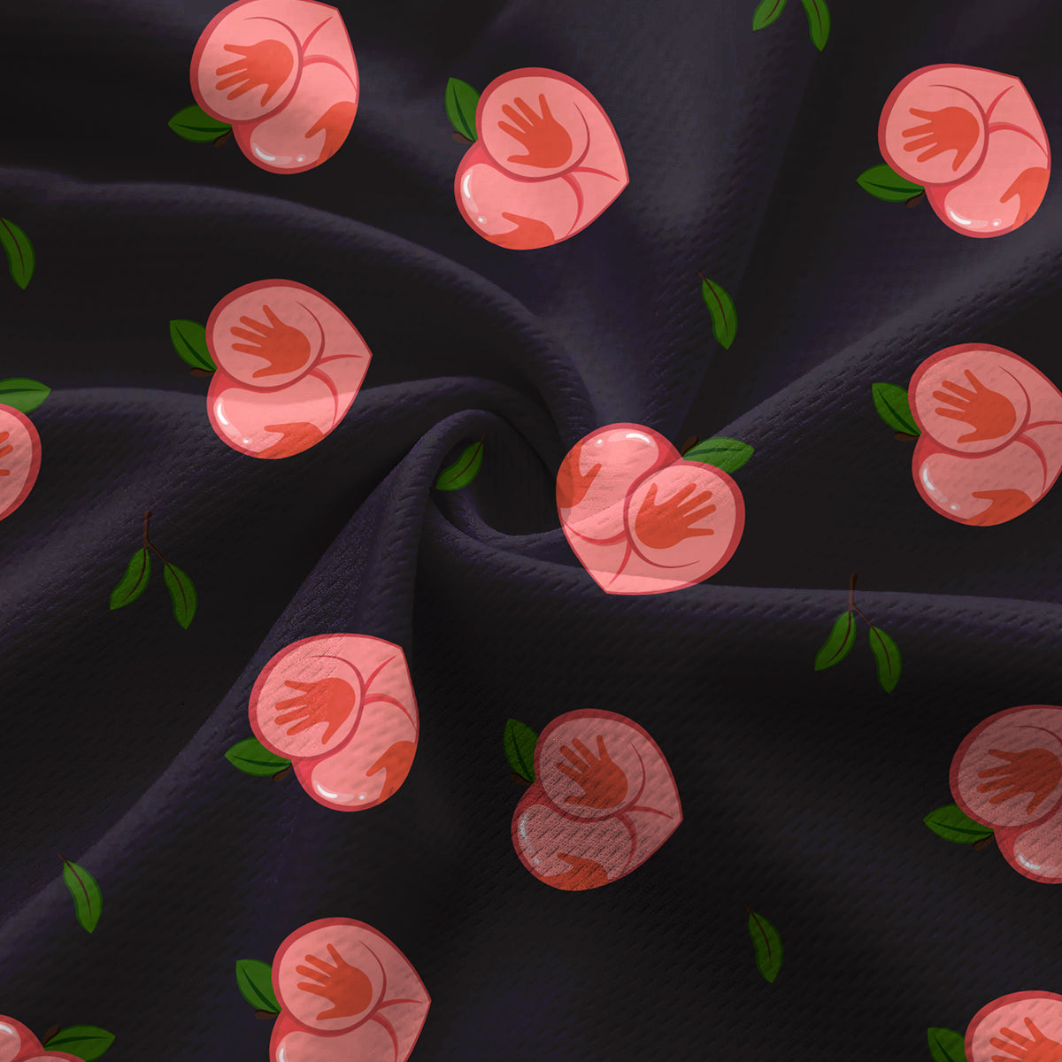 Nice Peaches-Women Sleeveless Polo Shirt-Gerbera Prints