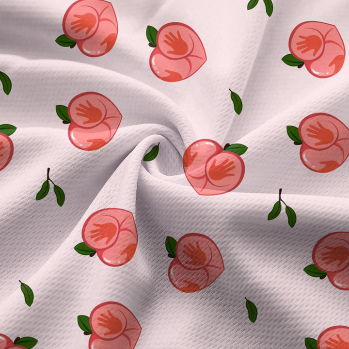 Nice Peaches - Ladies Sleeveless Golf Polo Shirt