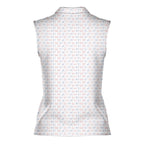 Funny butt-Women Sleeveless Polo Shirt-Gerbera Prints