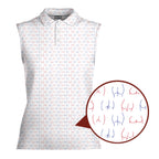 Funny butt-Women Sleeveless Polo Shirt-Gerbera Prints