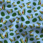 The Avocado Jump-Women Sleeveless Polo Shirt-Gerbera Prints
